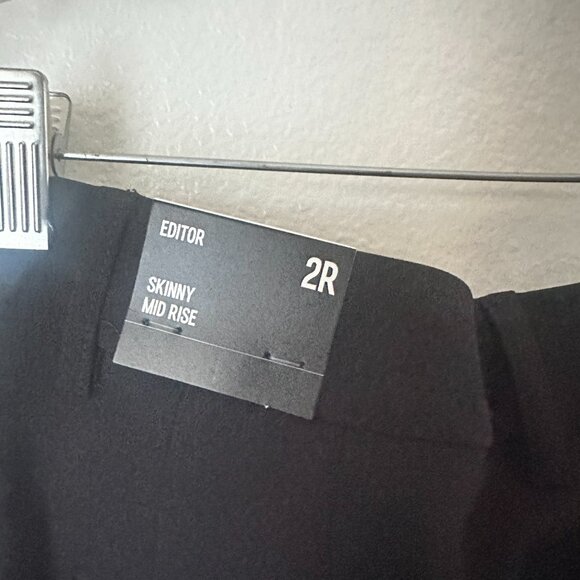 Editor Studio Stretch Twill Mid Rise Skinny Pant - Picture 2 of 3